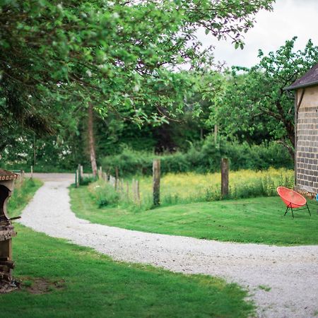 Gite De Charme Renove Avec Cheminee, Terrasse Et Proche Randonnees - Capacite 13 Pers. - Fr-1-410-179 Saint-Leonard-des-Bois Luaran gambar