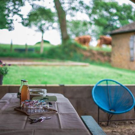 Gite De Charme Renove Avec Cheminee, Terrasse Et Proche Randonnees - Capacite 13 Pers. - Fr-1-410-179 Saint-Leonard-des-Bois Luaran gambar