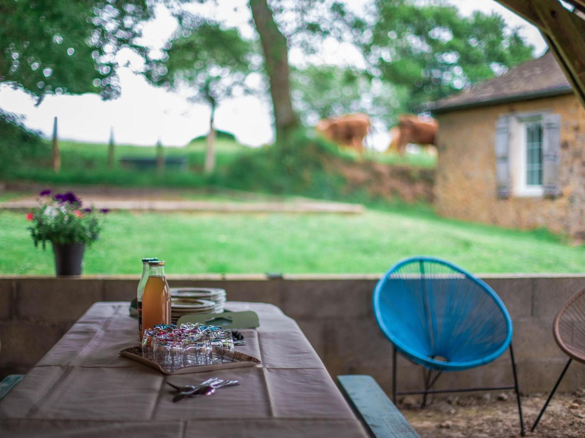 Gite De Charme Renove Avec Cheminee, Terrasse Et Proche Randonnees - Capacite 13 Pers. - Fr-1-410-179 Saint-Leonard-des-Bois Luaran gambar